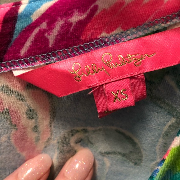 Lilly Pulitzer Women’s Size XS Fontaine Top - Picture 4 of 5